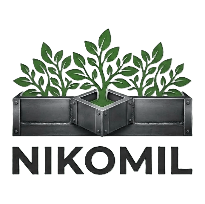 NIKOMIL — metalne žardinjere po meri